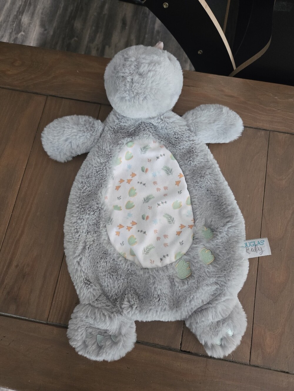 Douglas Soft Green Danny Dino Sshlumpie Security Blanket Lovey Plush